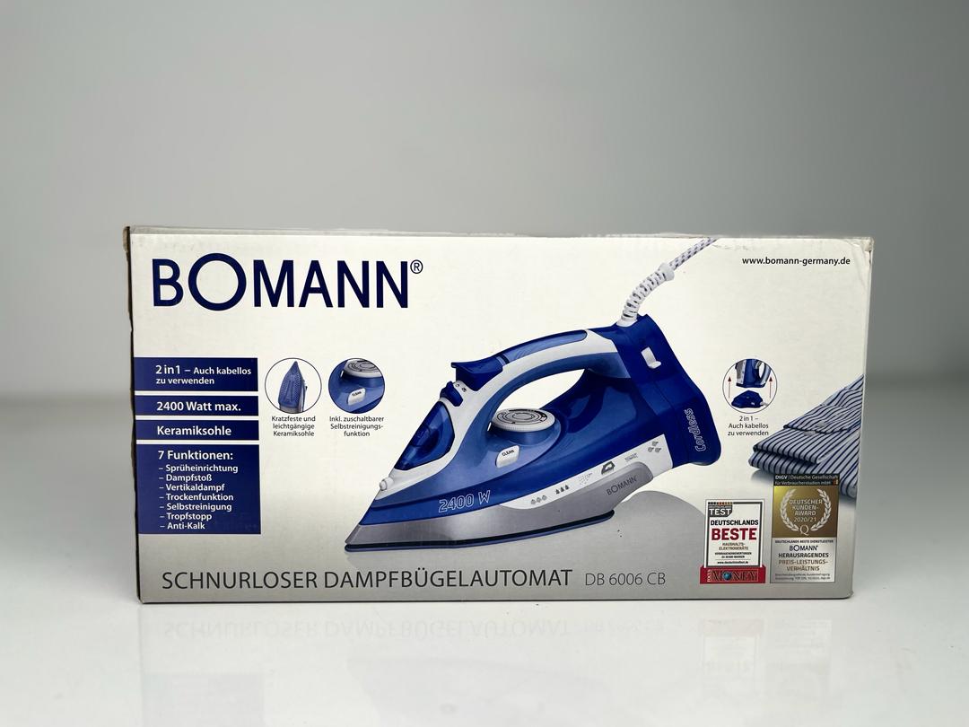 مكواة البخار الألمانية "BOMANN